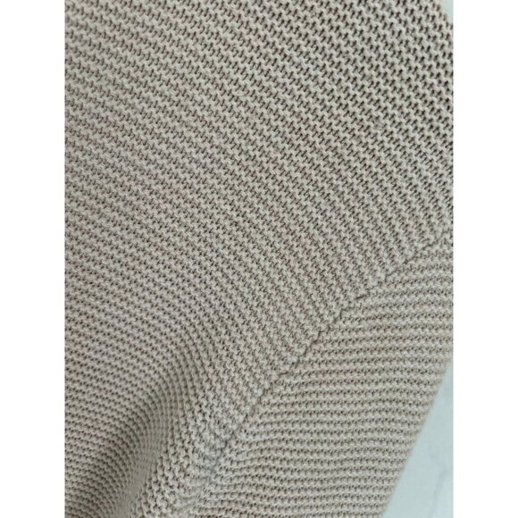 J.Crew Womens Turtleneck Chunky Knit Sweater Cotton Wool Ribbed Knit Long Sleeve - Picture 7 of 8